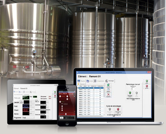 gestion remontage cuve vin