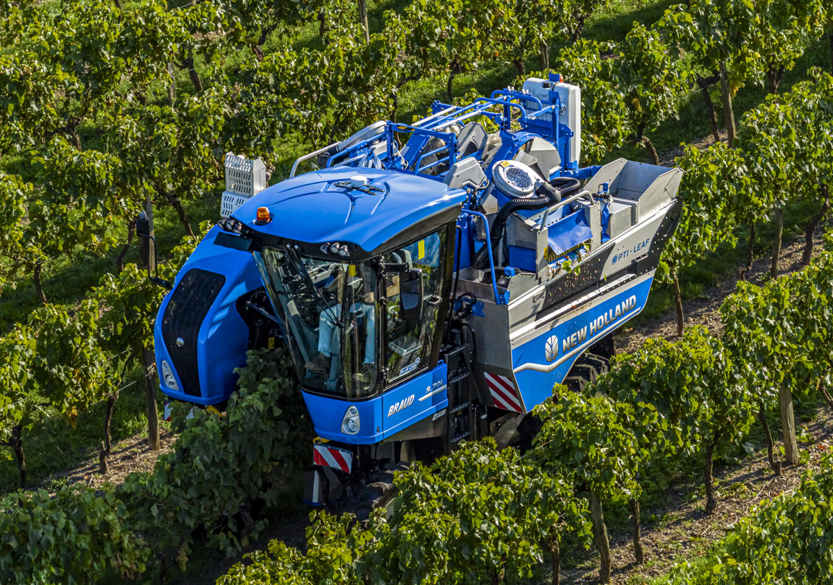 Nouvelle Machine à vendanger Braud New Holland 2025