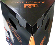 poignees caisse carton smurfit