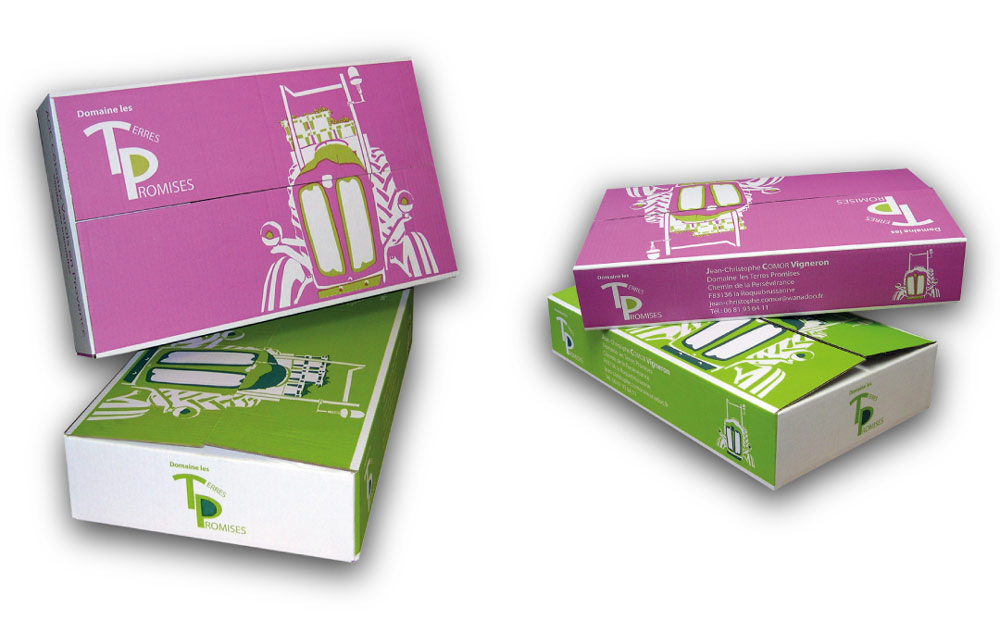 flexo coffret carton smurfit paca brignolles - emballages bouteilles de vin