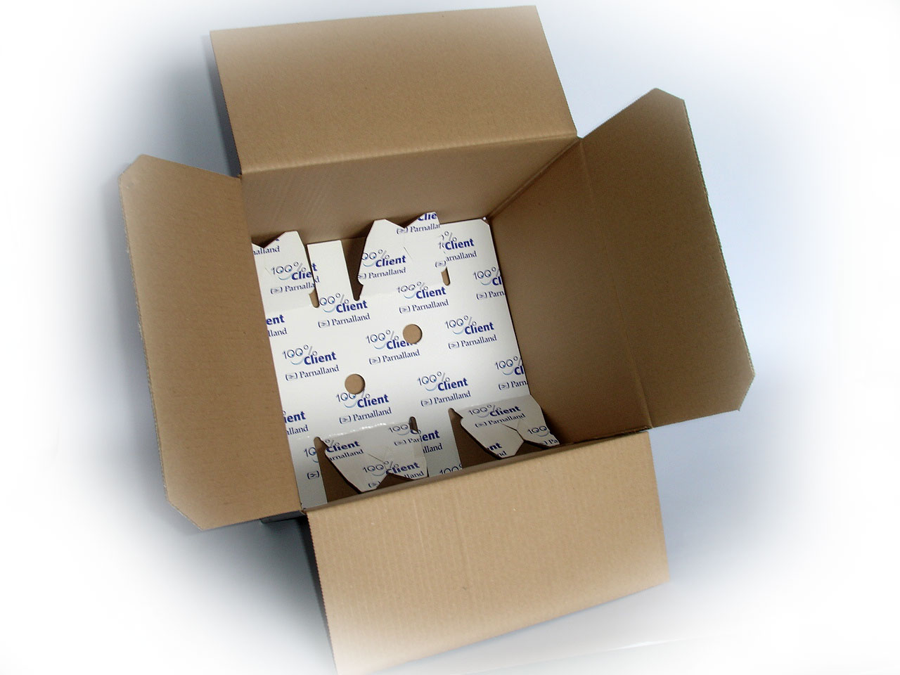 chevalet caisse carton bouteille sk parnalland