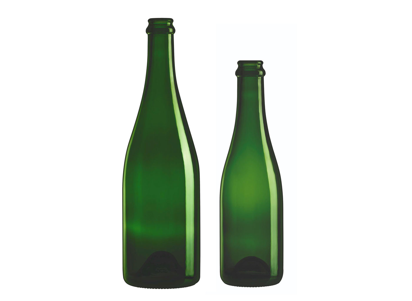 bouteille vin champenoise verre verallia ecova 2 allegee effevescent champagne