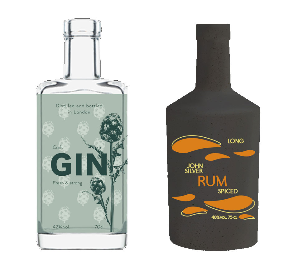 tendance design decors bouteilles vin selective line