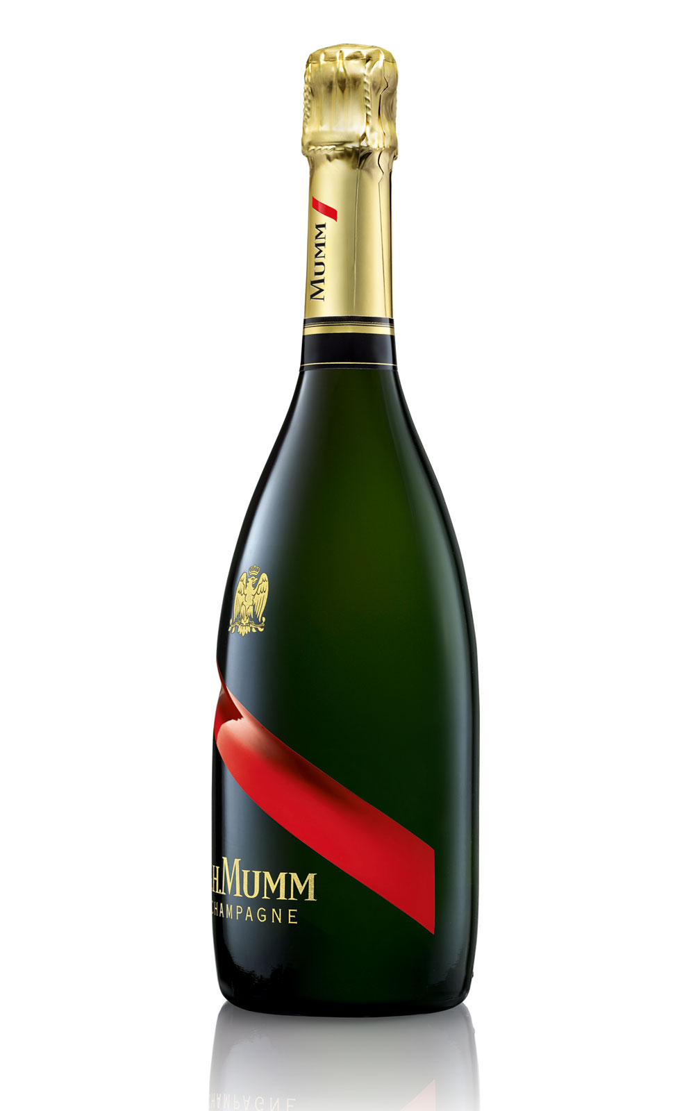 Bouteille profil champagne Mumm verallia