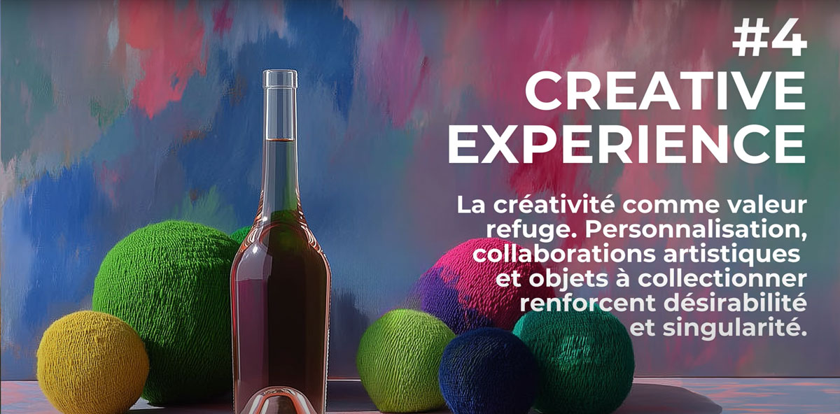 creative experience tendances 2026 verallia conditionnement bouteiille vin