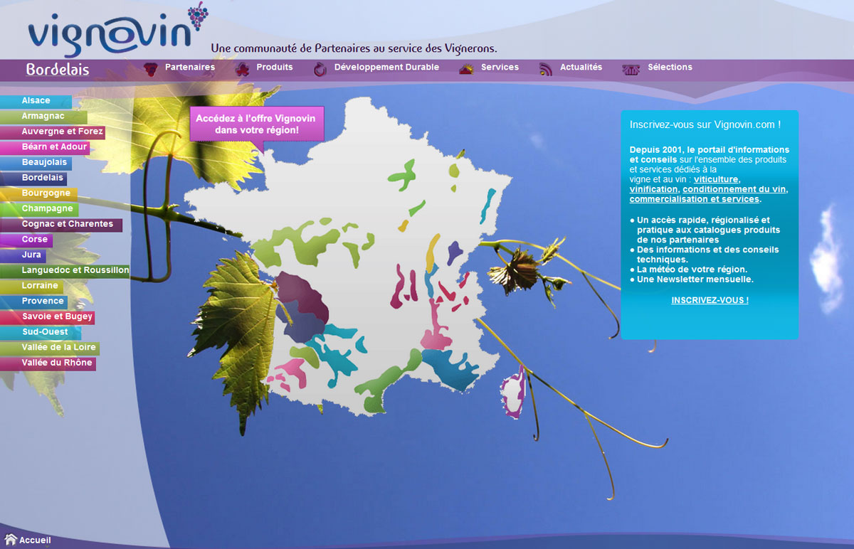 nouveau site vignovin.com 