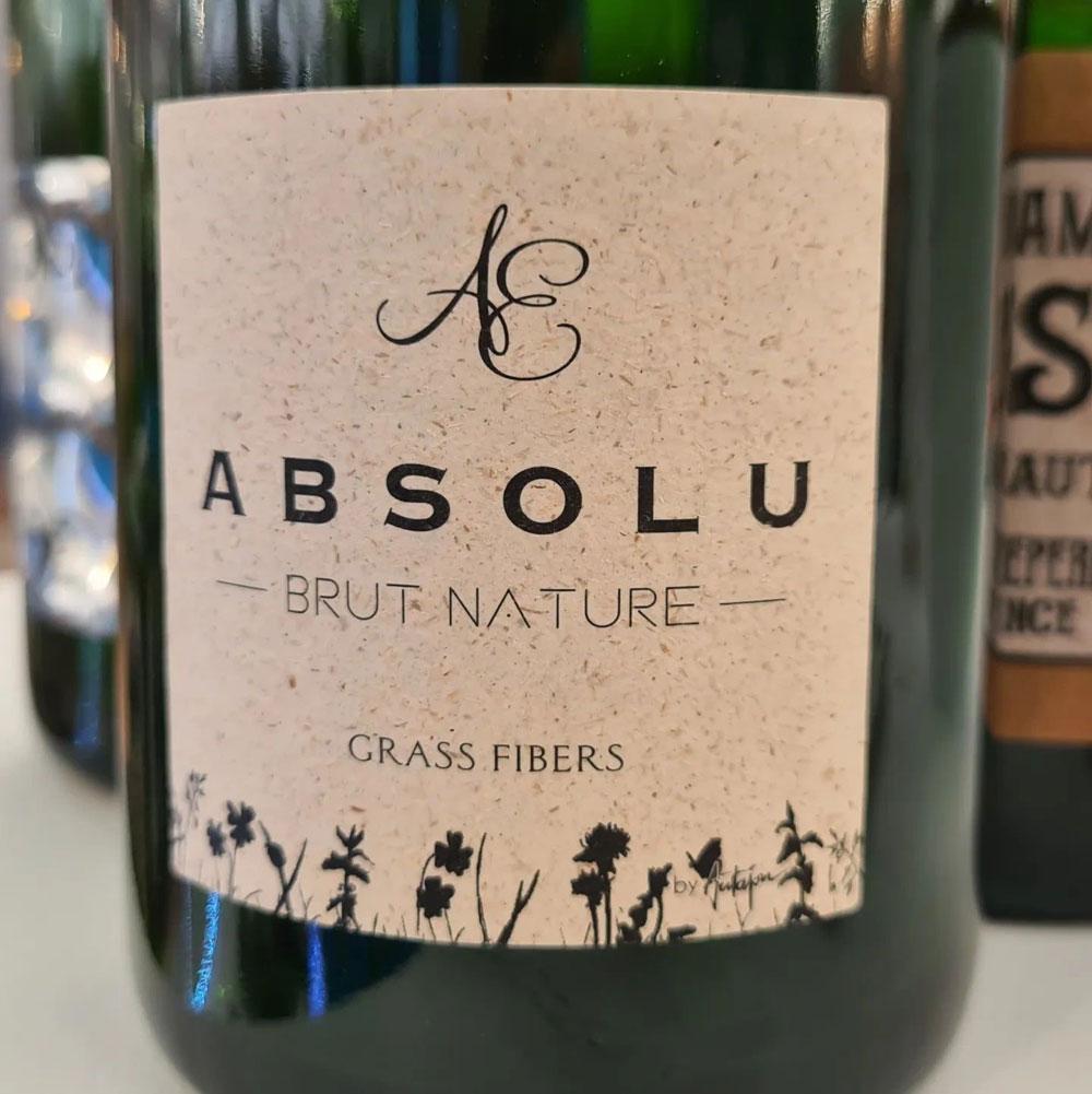 autajon etiquette fibres recyclees