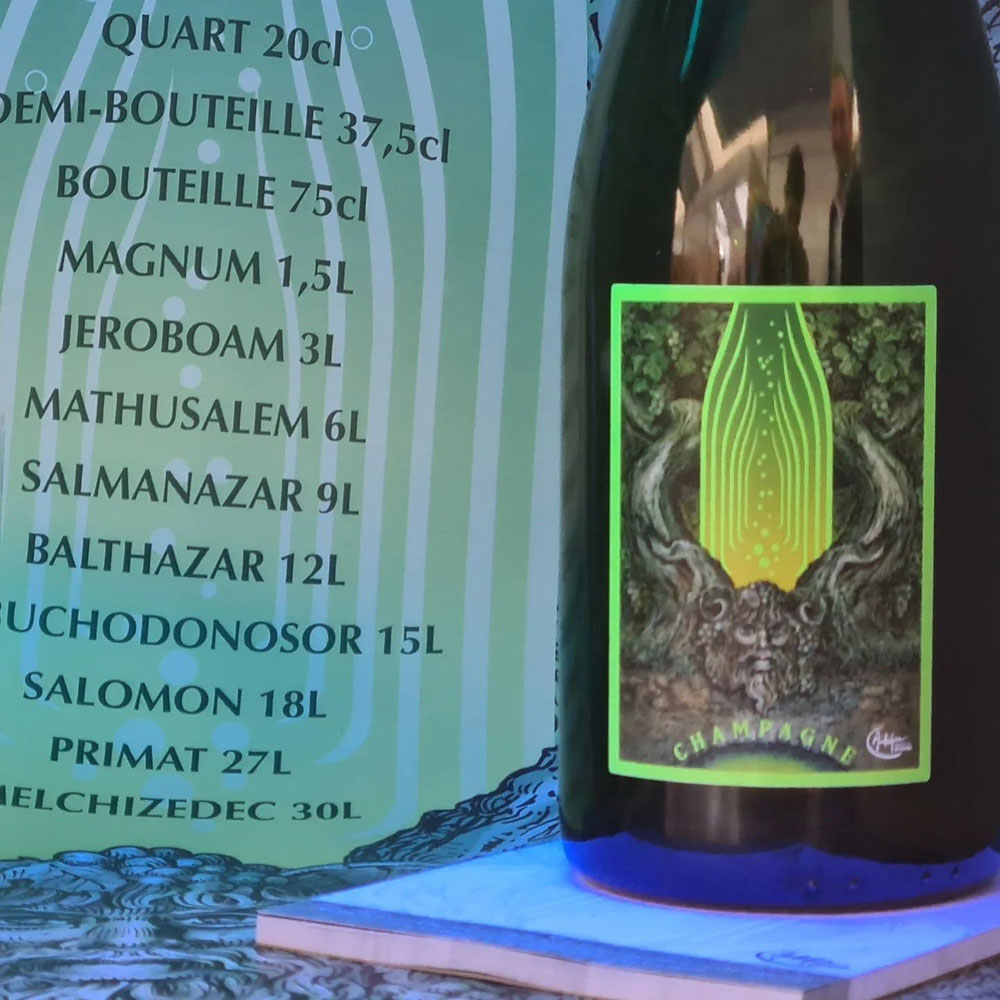 autajon etiquette luminescente