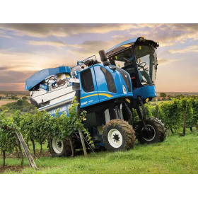 Gamme Braud Haute Capacité de New Holland : des machines à vendanger performantes, confortables et polyvalentes, conçues pour les grandes exploitations viticoles. Qualité de récolte des raisins, technologies avancées et garantie 2 ans pour une vendange optimale.