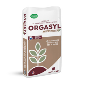 Orgasyl Terreau de plantation, fertilisation  et de stimulation pour la vigne de Frayssinet, préserve les fonctions vitales des plantes, Utilisable en agriculture biologiq