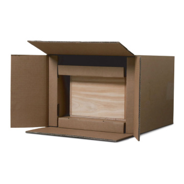 Modulo Wood emballage cartond 'expedition de caisses de vin en bois de 6 bouteilles. 